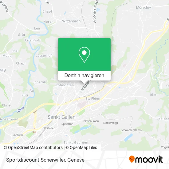 Sportdiscount Scheiwiller Karte