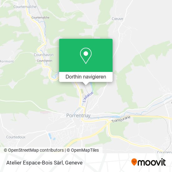 Atelier Espace-Bois Sàrl Karte