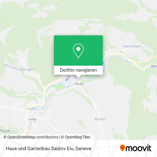 Haus-und Gartenbau Saidov Eiu Karte