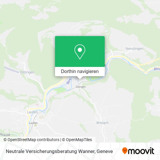 Neutrale Versicherungsberatung Wanner Karte