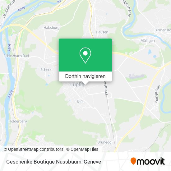 Geschenke Boutique Nussbaum Karte