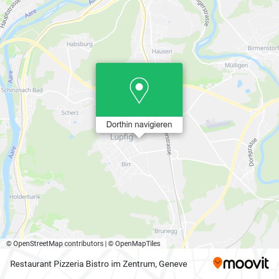 Restaurant Pizzeria Bistro im Zentrum Karte