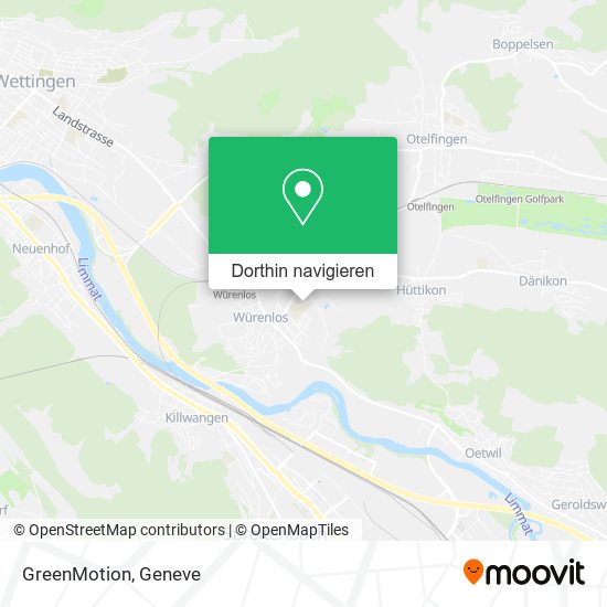 GreenMotion Karte