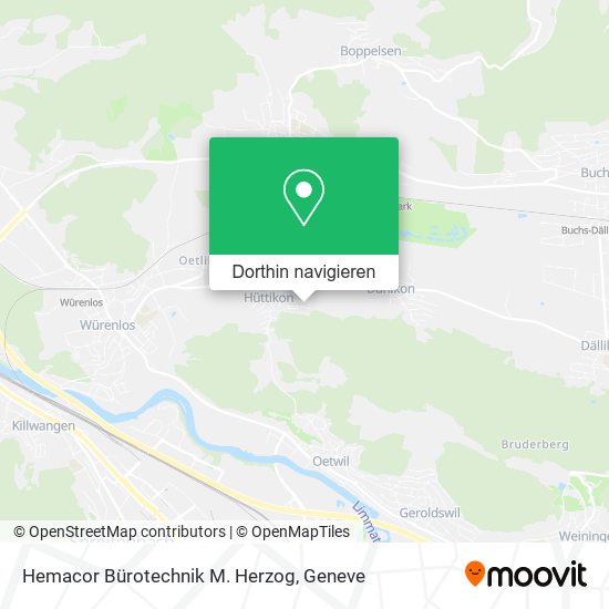 Hemacor Bürotechnik M. Herzog Karte