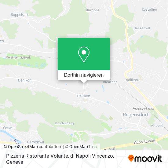 Pizzeria Ristorante Volante, di Napoli Vincenzo Karte
