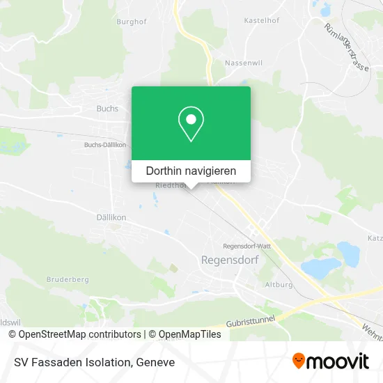 SV Fassaden Isolation Karte