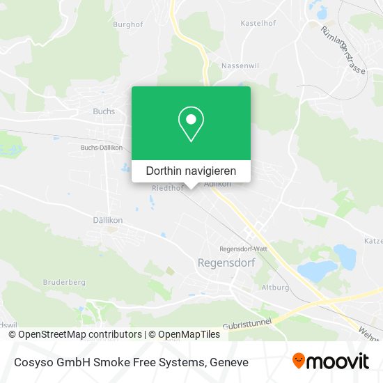 Cosyso GmbH Smoke Free Systems Karte