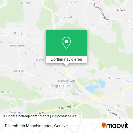 Dällenbach Maschinenbau Karte