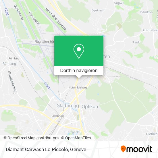 Diamant Carwash Lo Piccolo Karte