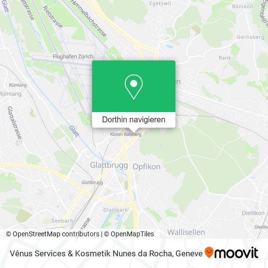 Vênus Services & Kosmetik Nunes da Rocha Karte