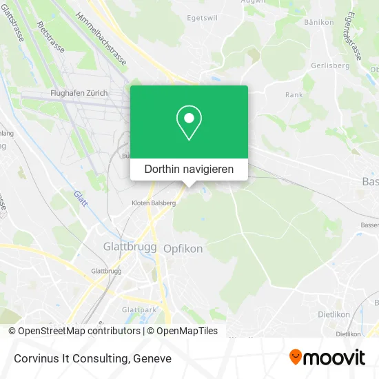Corvinus It Consulting Karte