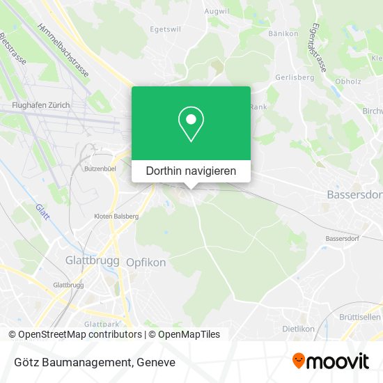 Götz Baumanagement Karte