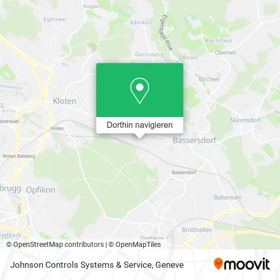 Johnson Controls Systems & Service Karte