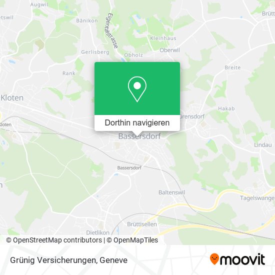 Grünig Versicherungen Karte