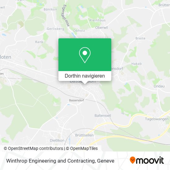 Winthrop Engineering and Contracting Karte
