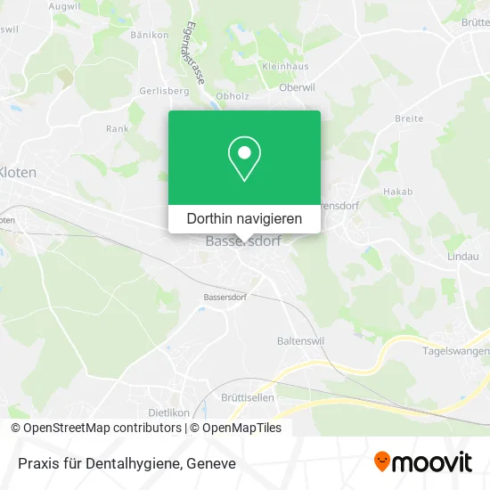 Praxis für Dentalhygiene Karte