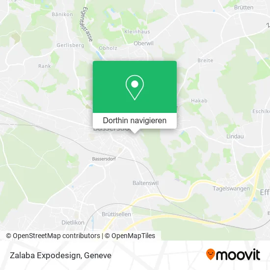 Zalaba Expodesign Karte