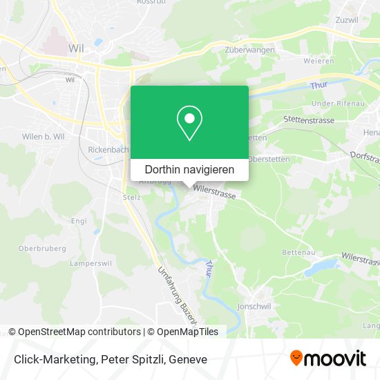 Click-Marketing, Peter Spitzli Karte