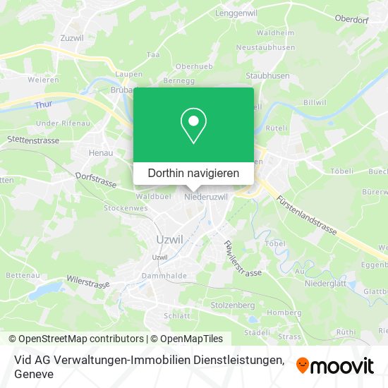 Vid AG Verwaltungen-Immobilien Dienstleistungen Karte