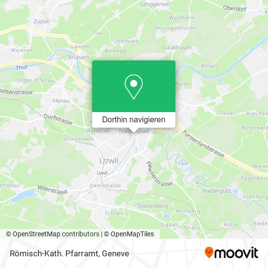 Römisch-Kath. Pfarramt Karte