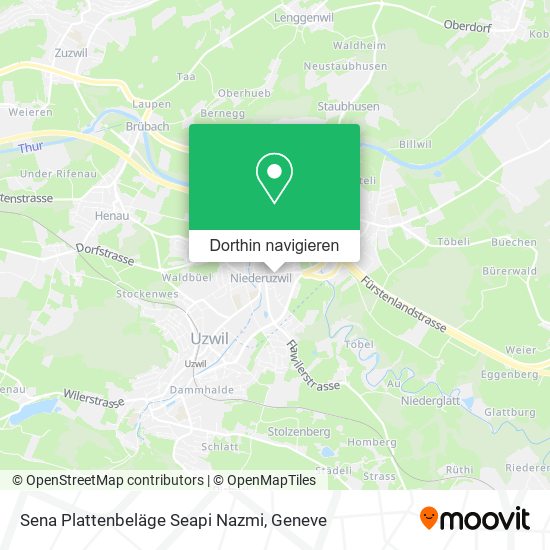 Sena Plattenbeläge Seapi Nazmi Karte