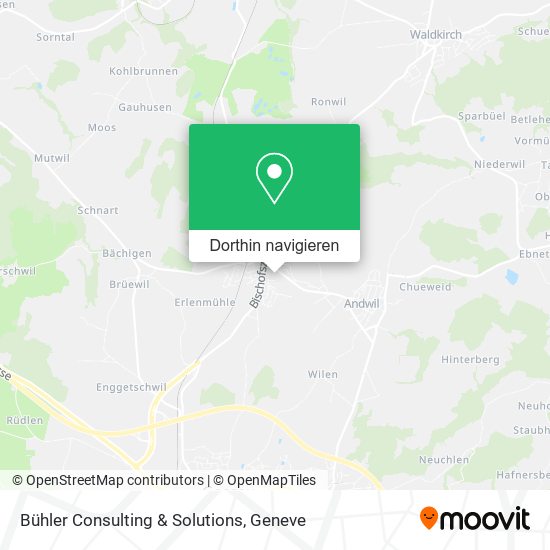 Bühler Consulting & Solutions Karte