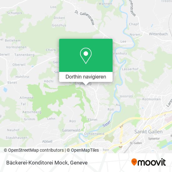 Bäckerei-Konditorei Mock Karte