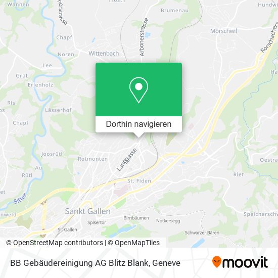 BB Gebäudereinigung AG Blitz Blank Karte