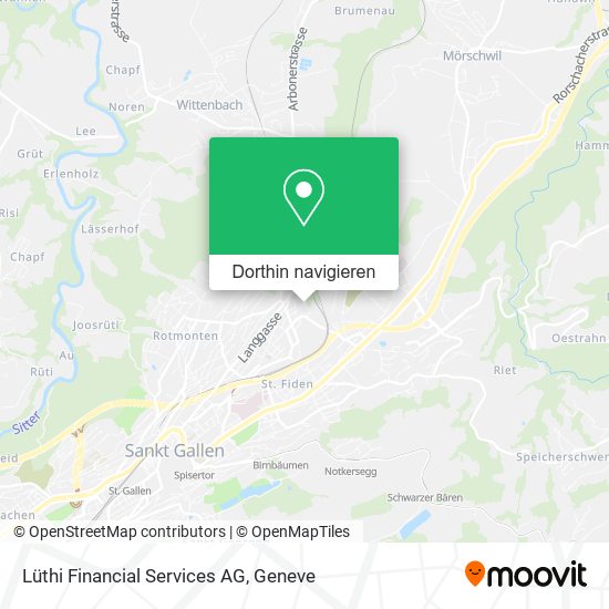 Lüthi Financial Services AG Karte