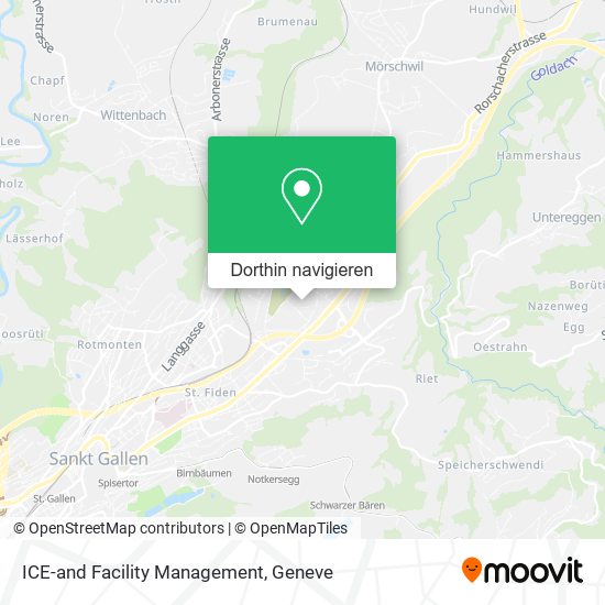 ICE-and Facility Management Karte