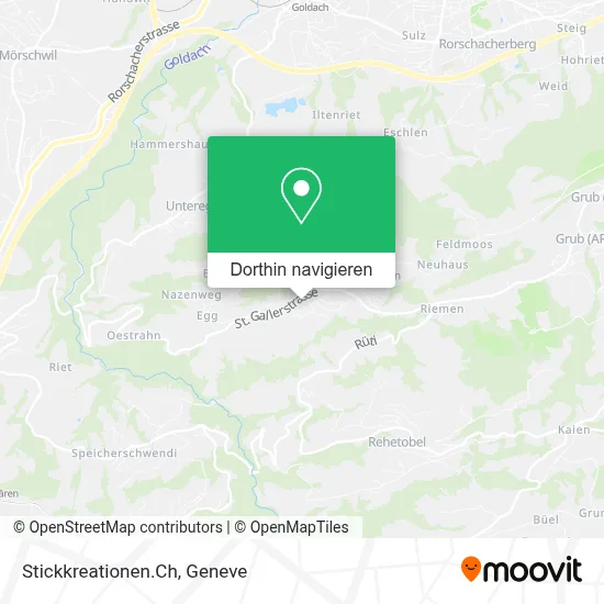 Stickkreationen.Ch Karte