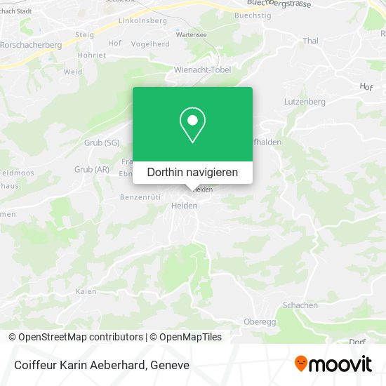 Coiffeur Karin Aeberhard Karte