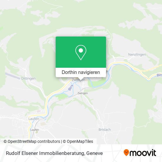 Rudolf Elsener Immobilienberatung Karte