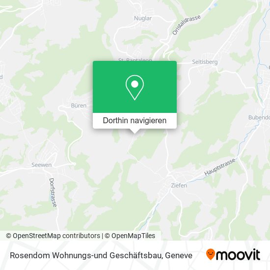 Rosendom Wohnungs-und Geschäftsbau Karte