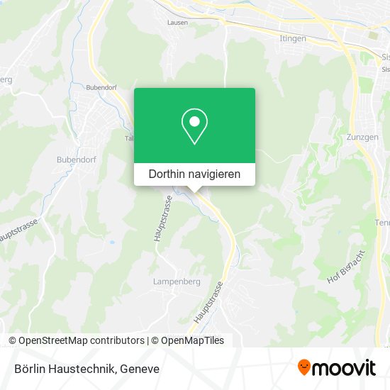 Börlin Haustechnik Karte