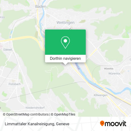 Limmattaler Kanalreinigung Karte