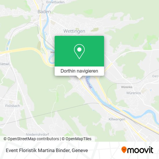 Event Floristik Martina Binder Karte