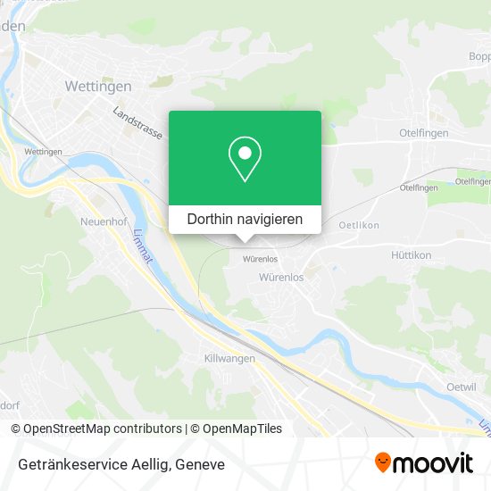 Getränkeservice Aellig Karte
