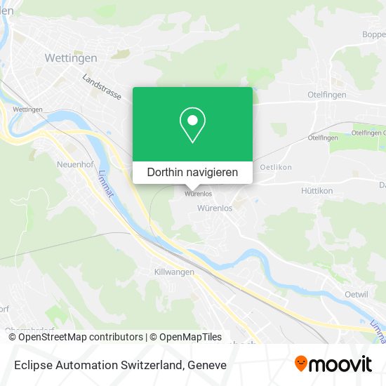 Eclipse Automation Switzerland Karte