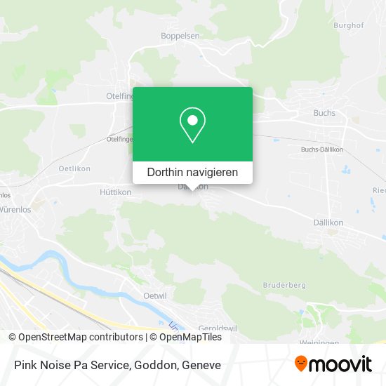 Pink Noise Pa Service, Goddon Karte
