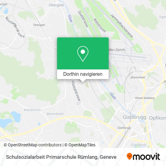 Schulsozialarbeit Primarschule Rümlang Karte