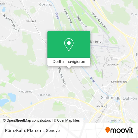 Röm.-Kath. Pfarramt Karte