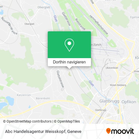 Abc Handelsagentur Weisskopf Karte