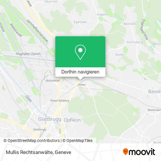 Mullis Rechtsanwälte Karte