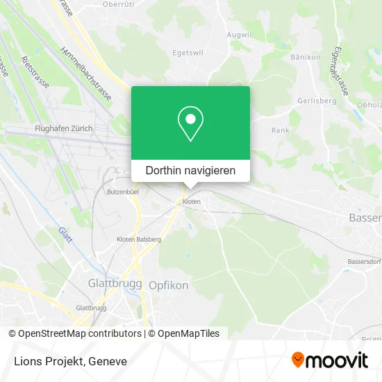 Lions Projekt Karte