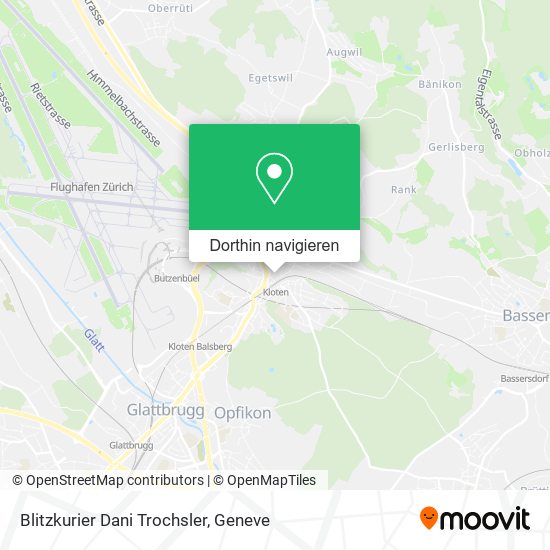 Blitzkurier Dani Trochsler Karte