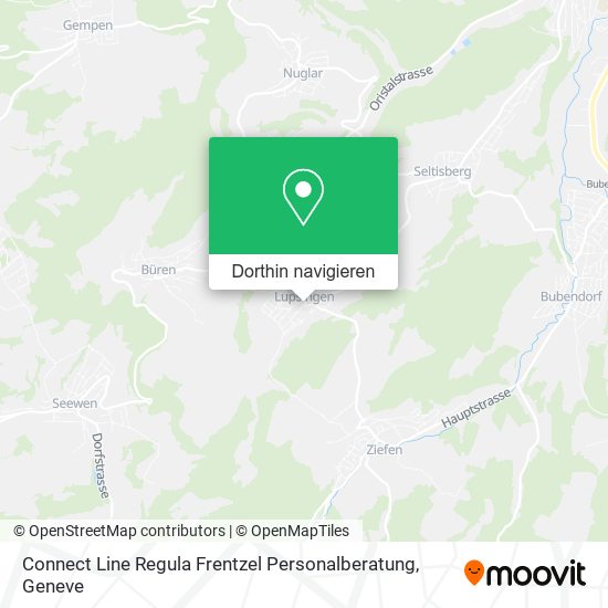 Connect Line Regula Frentzel Personalberatung Karte