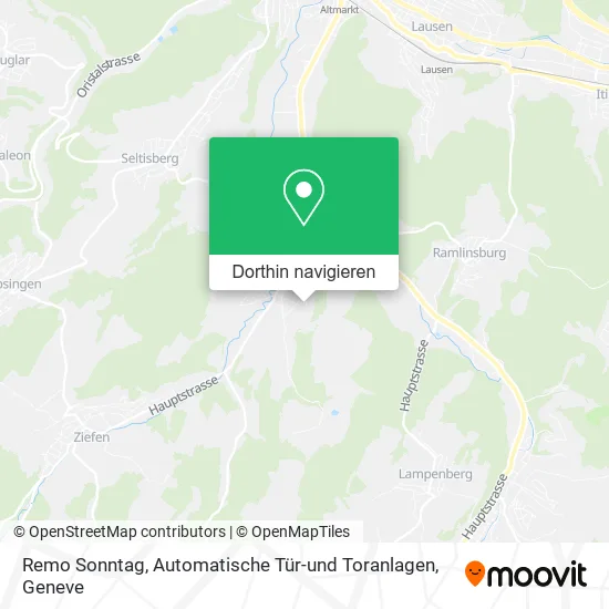 Remo Sonntag, Automatische Tür-und Toranlagen Karte