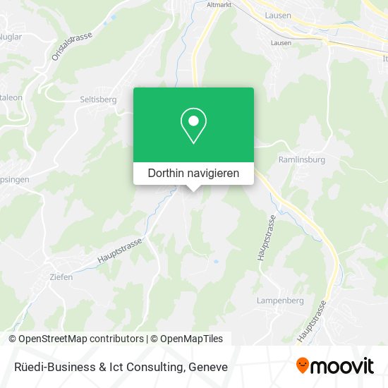 Rüedi-Business & Ict Consulting Karte