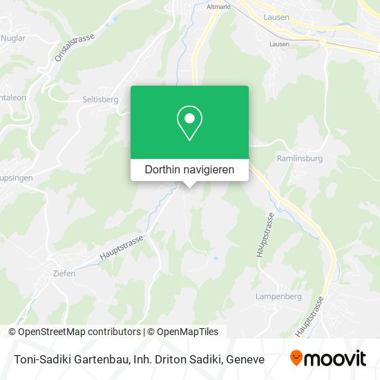 Toni-Sadiki Gartenbau, Inh. Driton Sadiki Karte